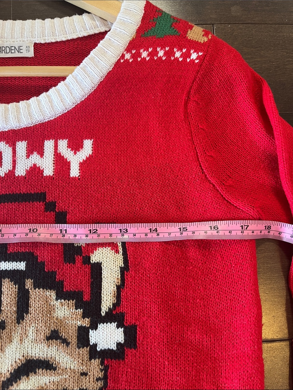 Ardene "Meowy Christmas" Cute and Ugly Christmas Sweater XS - Picture 6 of 8